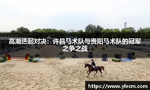 高潮迭起对决：许昌马术队与贵阳马术队的冠军之争之战